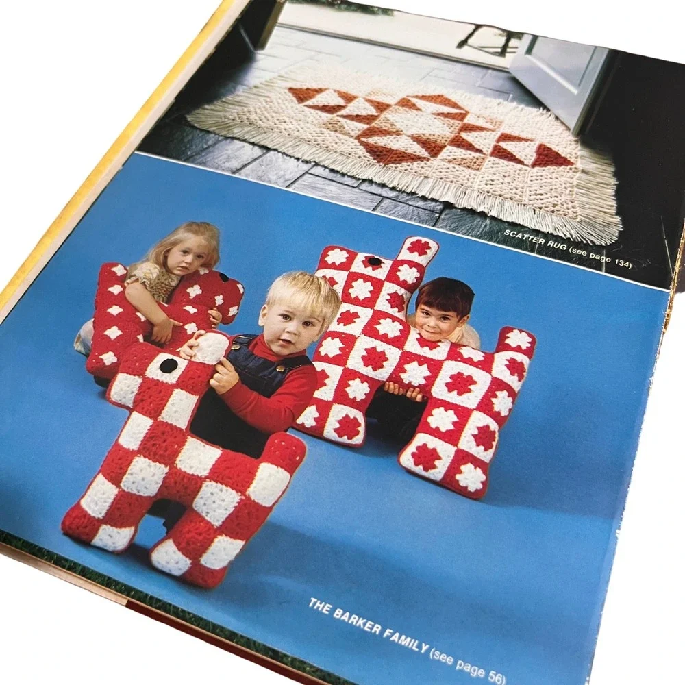 The Great Granny Crochet Book 1979 Hardcover Vintage Patterns Columbia House
